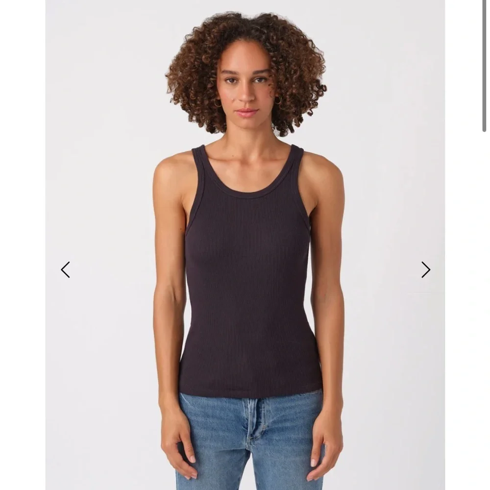 AMO Ribbed Long Tank - Picture 4 of 7